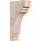 Ekena Millwork Pescadero Smooth Corbel, Douglas Fir, 5 1/2"W x 12"D x 24"H COR06X12X24PEC00SDF - alternate 1